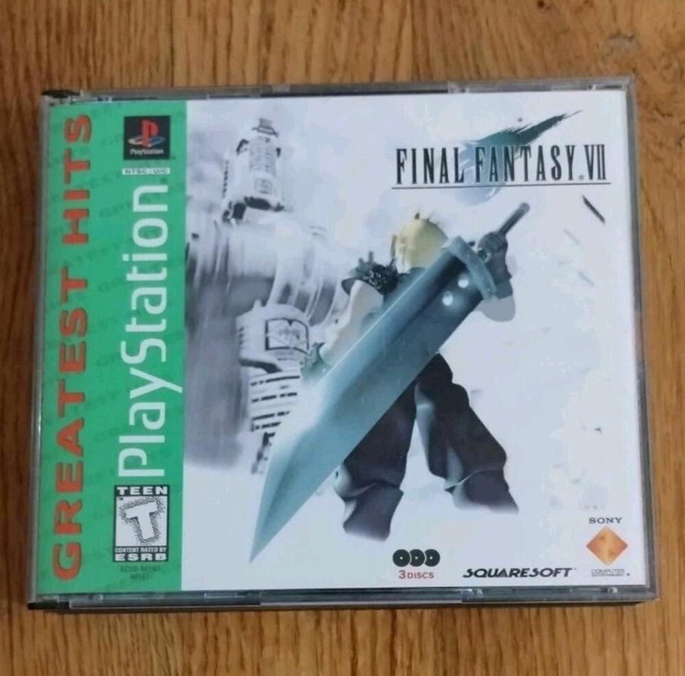 Final Fantasy VII Greatest Hits Video Game